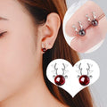 Christmas Earrings Snowflake Studs