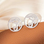 Egypt Earrings Eye of Horus Silver