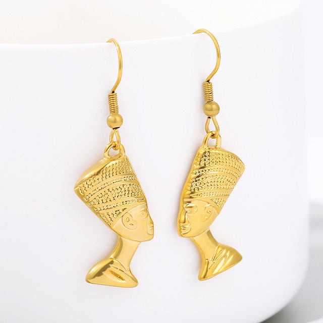 Egyptian Earrings gold