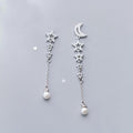 Star Earrings Silver