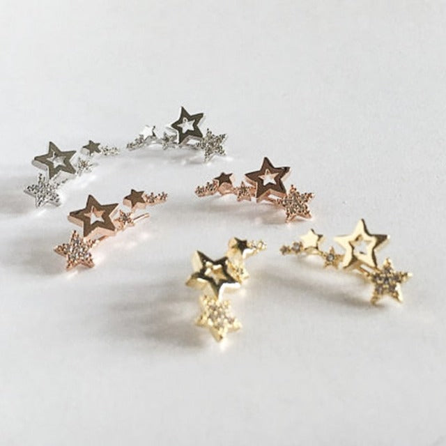 Star Earrings Piercing