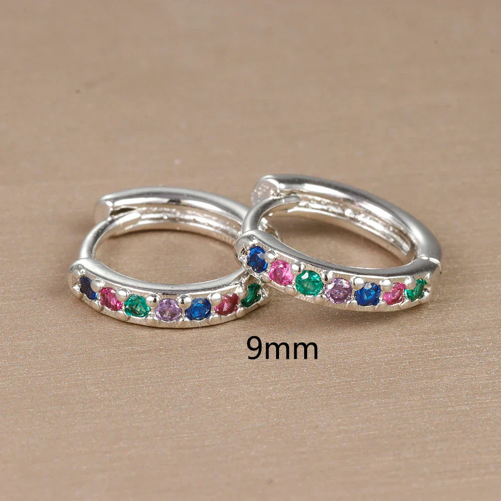 Women's rainbow earrings
