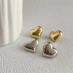 Women’s Heart Stud Earrings