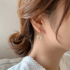 Flower Opal Earrings