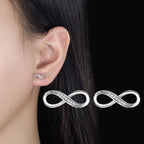 Infinite Zircon Earrings
