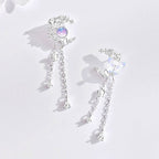 Moon and Butterflies Earrings