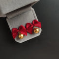 Christmas Bell Knot Earrings