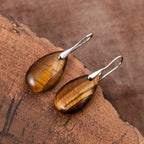 Tiger's Eye Earrings for Women