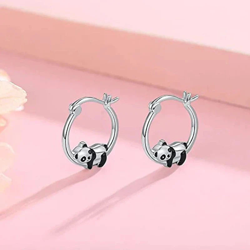 Panda Stud Earrings