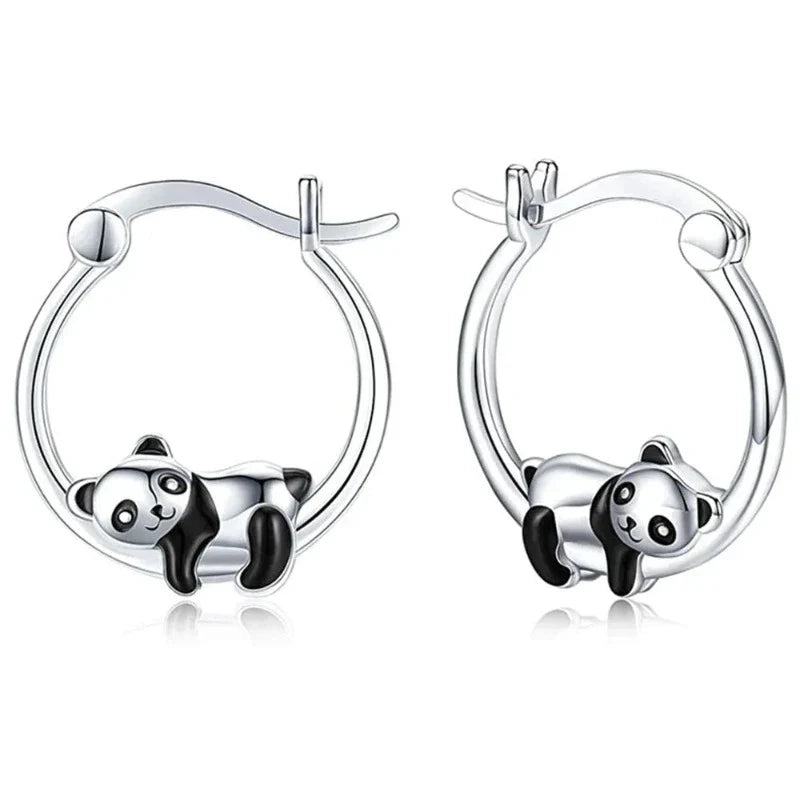Panda Stud Earrings