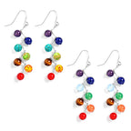 7 Chakras Dangle Earrings 1