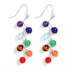 7 Chakras Dangle Earrings 2
