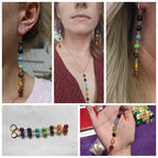 7 Chakra Women's Dangle Earrings