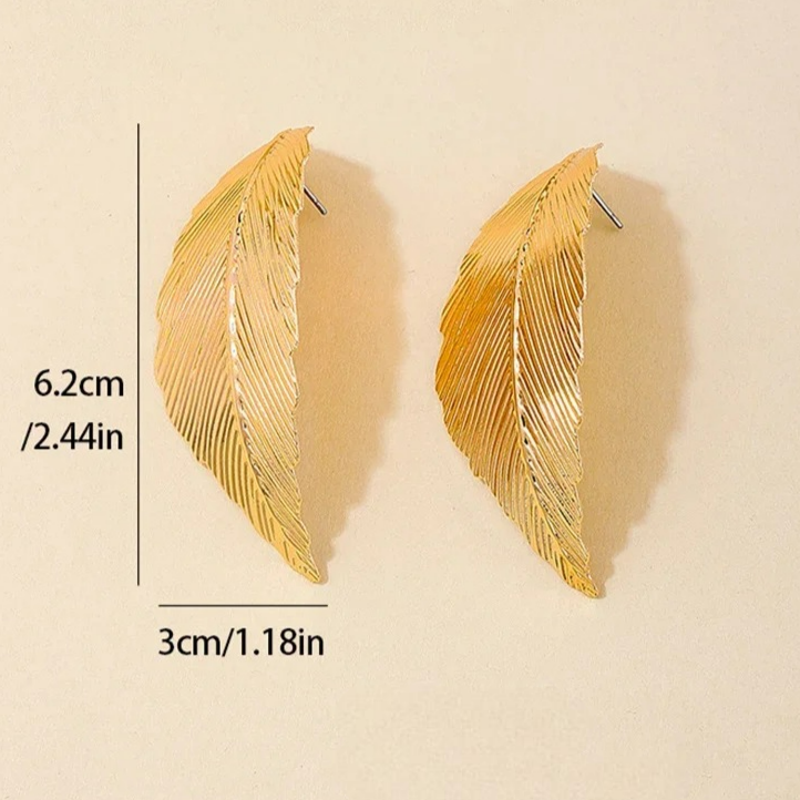 Women's Leaf Drop Earrings