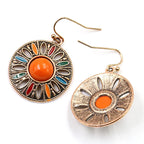 Colorful Bohemian Drop Earrings