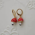 Mushroom Drop Earrings