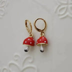 Mushroom Drop Earrings