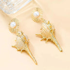 Shell Conch Drop Earrings