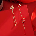 Christmas Dangle Earrings