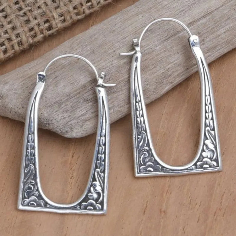 Vintage Ethnic-Style Dangle Earrings