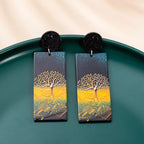 Dangle Acrylic Tree of Life Earrings
