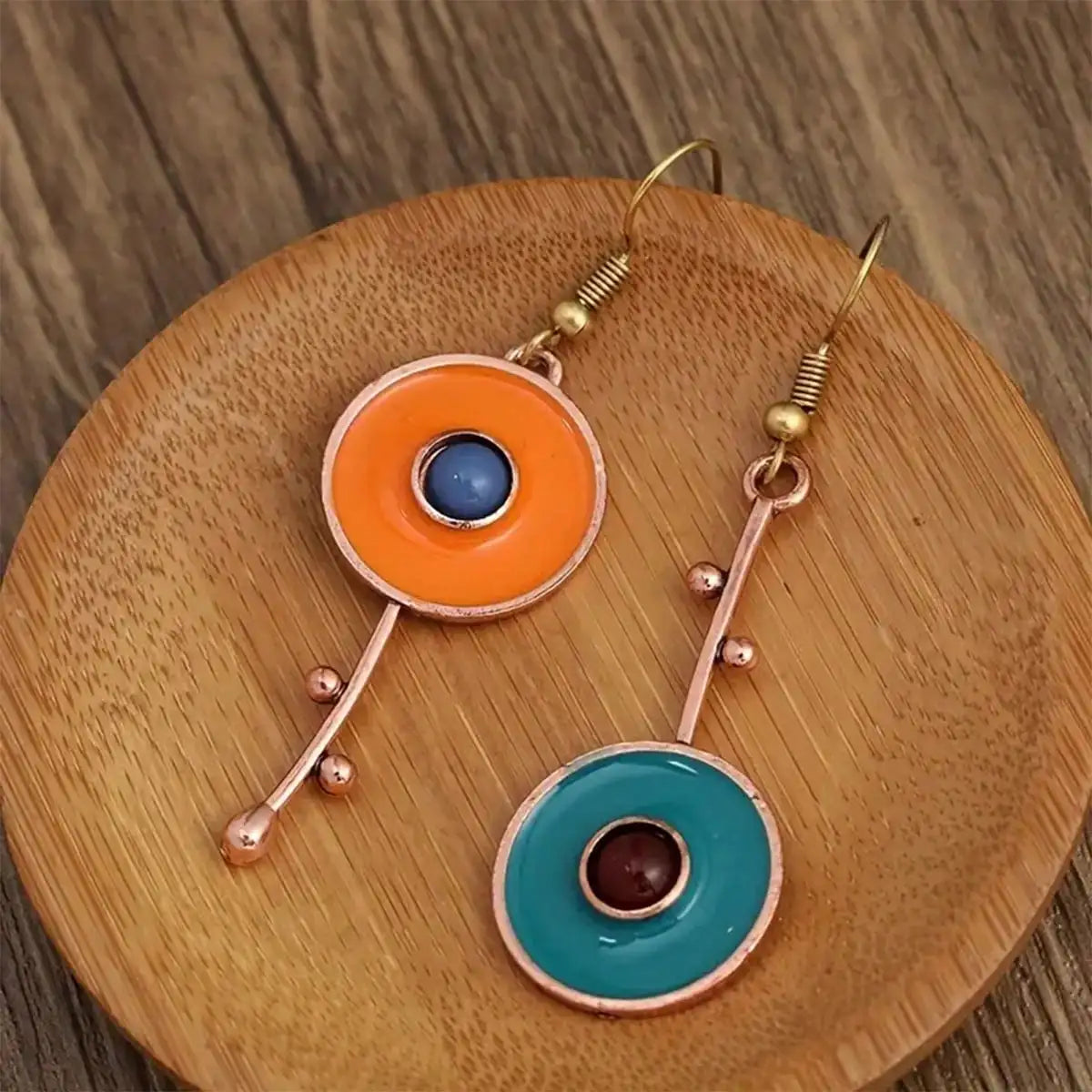 Atypical Ethnic Dangle Earrings