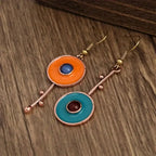 Atypical Ethnic Dangle Earrings