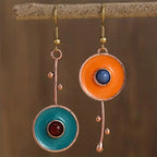 Atypical Ethnic Dangle Earrings