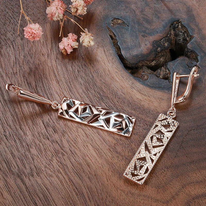 Modern Ethnic Dangle Earrings