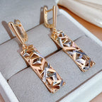 Modern Ethnic Dangle Earrings