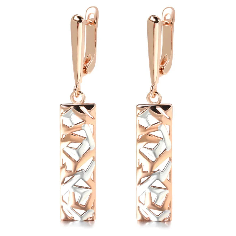 Modern Ethnic Dangle Earrings