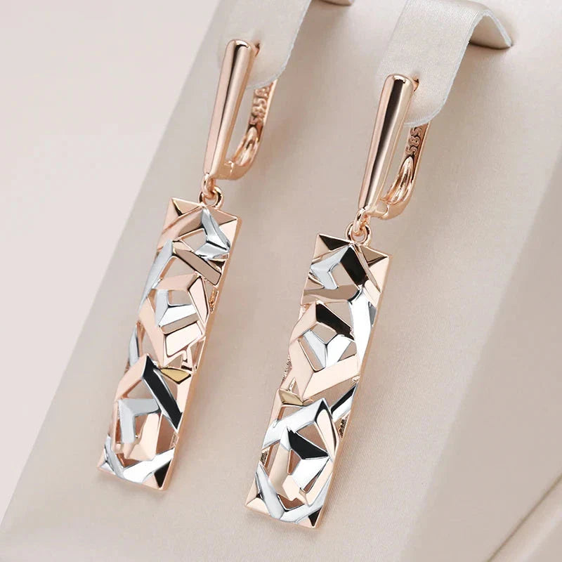 Modern Ethnic Dangle Earrings