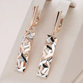Modern Ethnic Dangle Earrings