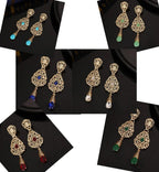 Oriental Ethnic Dangle Earrings