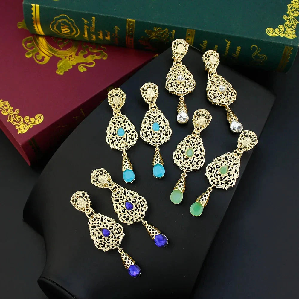 Oriental Ethnic Dangle Earrings