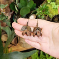 Autumn Tassel Dangle Earrings