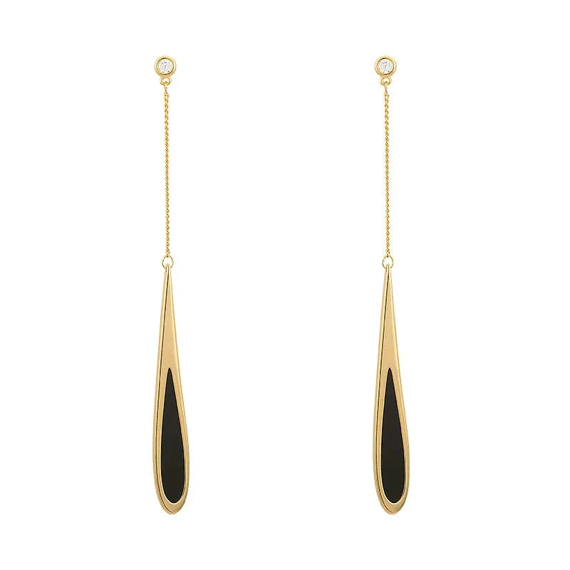 Delicate Water Drop Stud Earrings