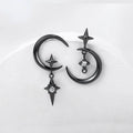 Moon and Stars Dangle Earrings