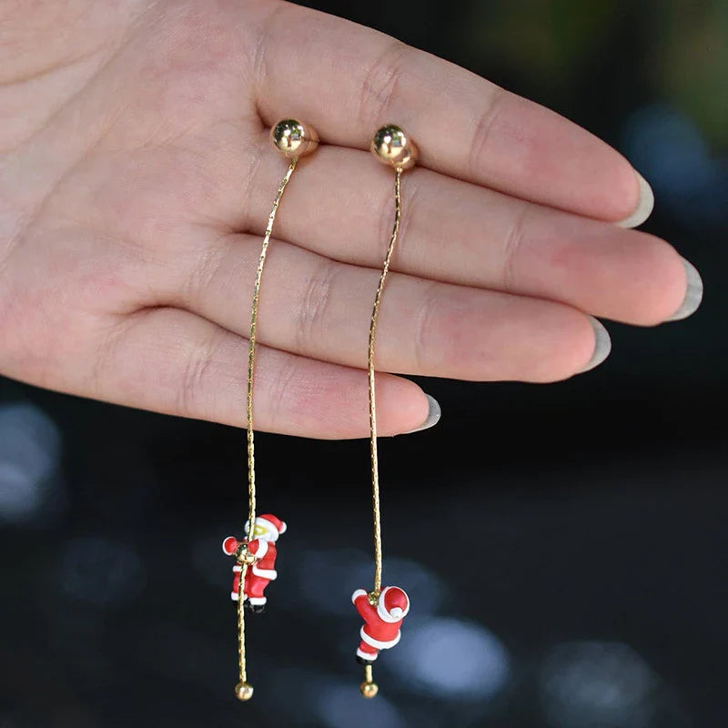 Christmas Father Dangle Earrings