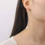 Women's Dangle Earrings Tree of Life Silver