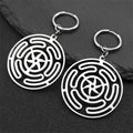 Hecate’s Wheel Strophalos Dangle Earrings for Women