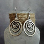 Women's Spiral Drop Earrings 
