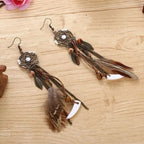 Tribal Ethnic-Style Dangle Earrings