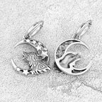 Viking Fenrir Dangle Earrings