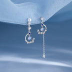 Moon Dangle Earrings for Women