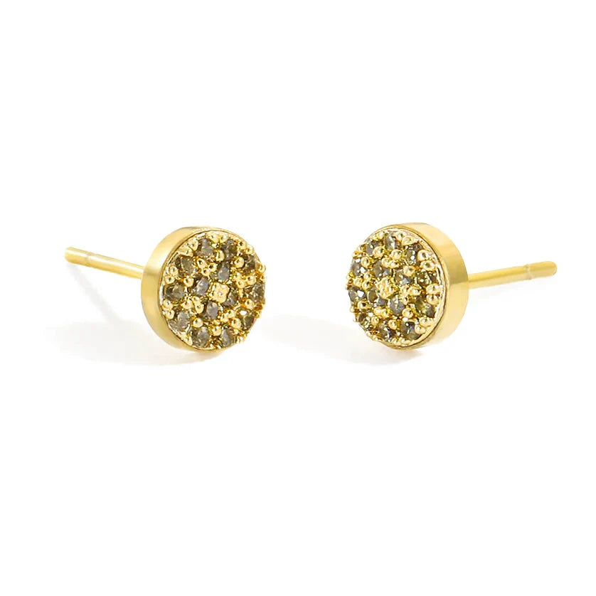 Women's December birthstone stud earrings