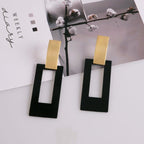 Rectangle Drop Earrings