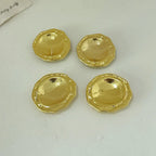 Round earrings key