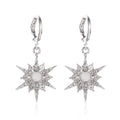 Sun Earrings silver