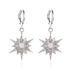 Sun Earrings silver